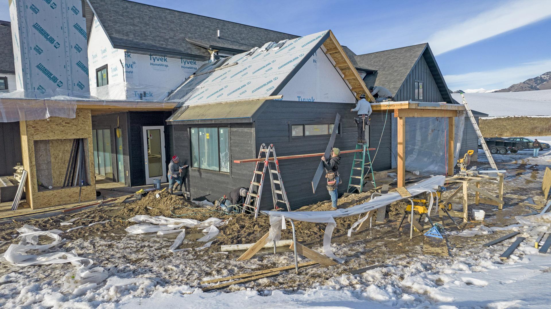 Framing — AquaBlock Construction, Bozeman MT