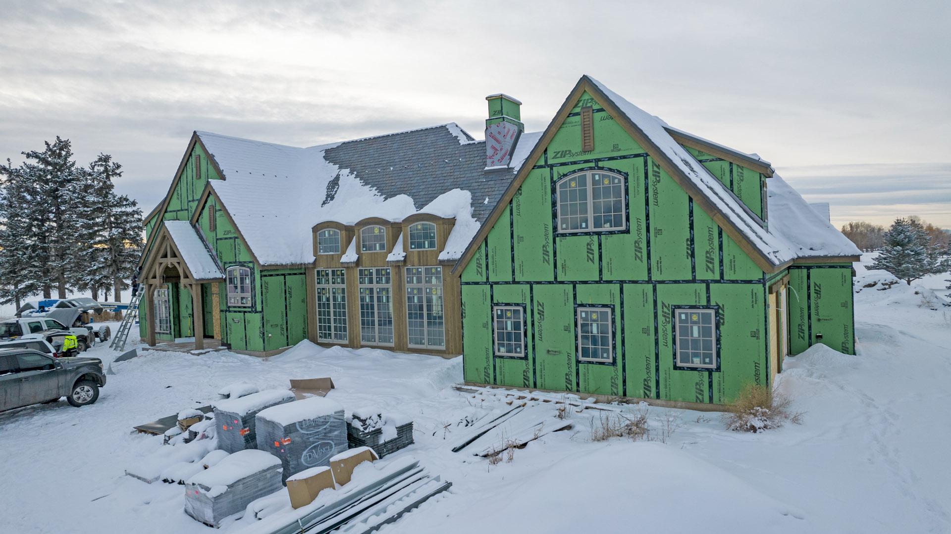 New Home Construction and Custom Home Building — AquaBlock Construction, Bozeman MT