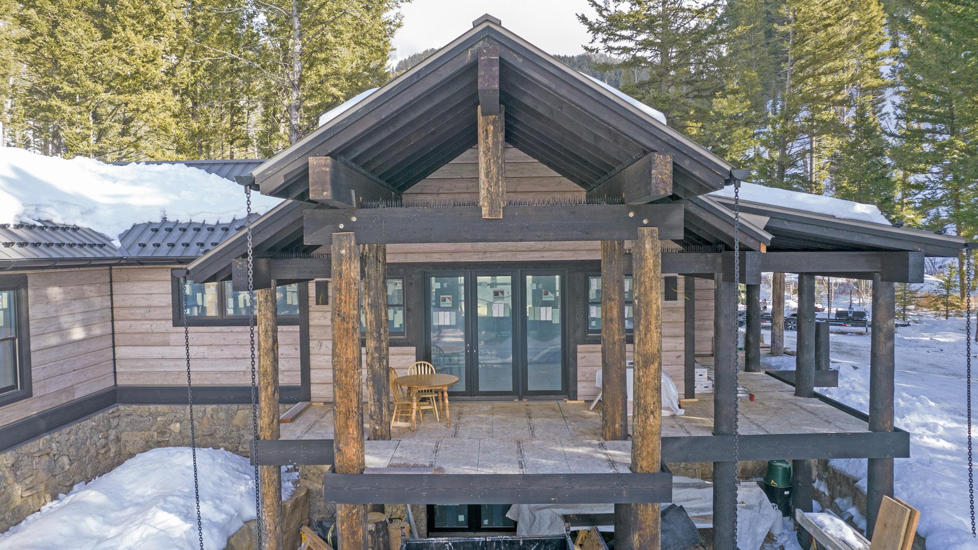 Kirkwood Creek Rd home — exterior detail 3