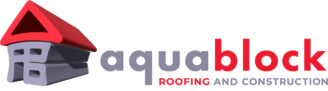 AquaBlock Construction Logo