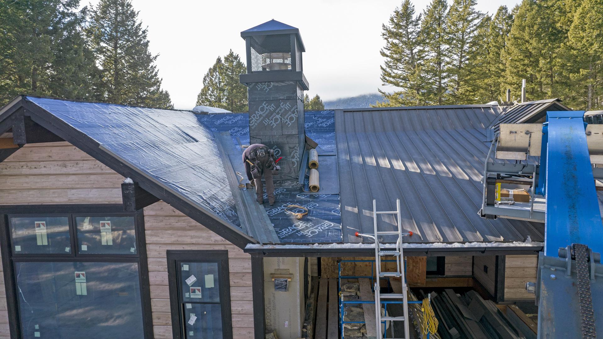 Bozeman Tech Hub Renovation — roofing or construction close-up