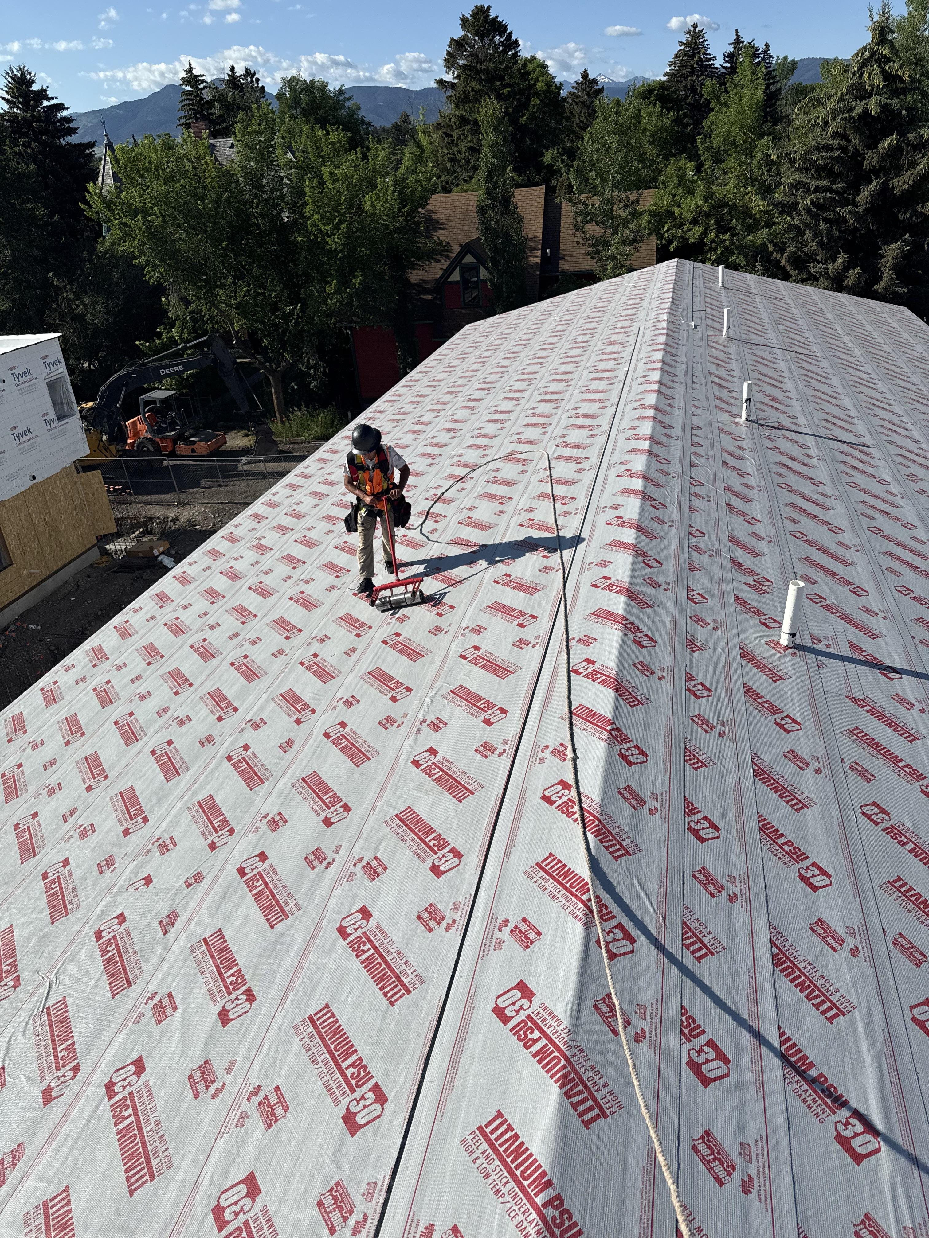 Wallace Works Roof — roofing or construction close-up